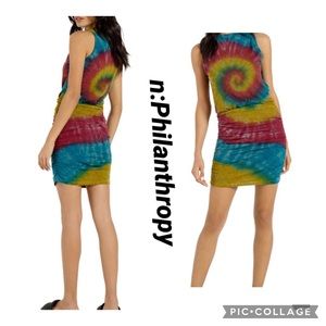LABOR DAY SALE n:Philanthropy Majorka tie dye dress